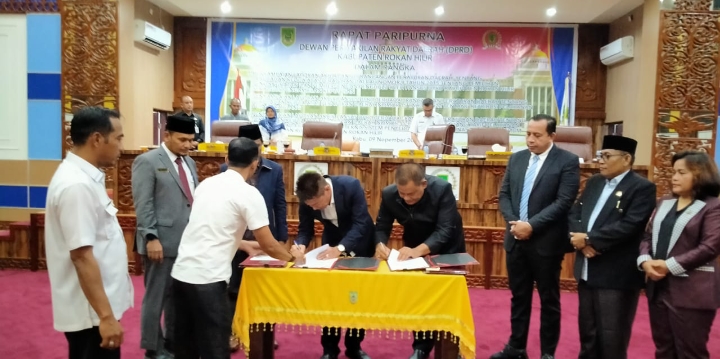 Pansus III DPRD Rohil Sepakat Pengesahan Perda Pilpeng