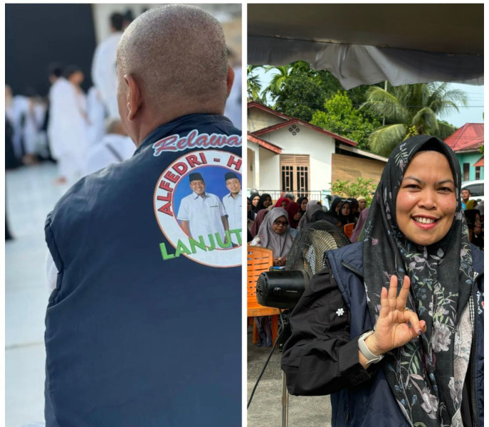 Waktu di Mekah, Alfedri-Husni Didoakan Kembali Pimpin Siak
