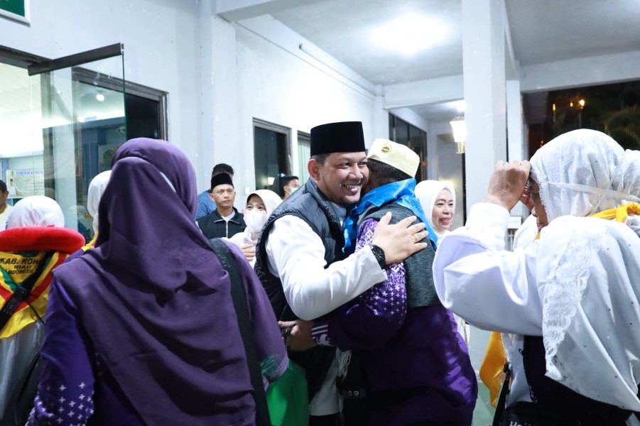 333 Jemaah Haji Kabupaten Siak Tiba Dengan Selamat di Batam