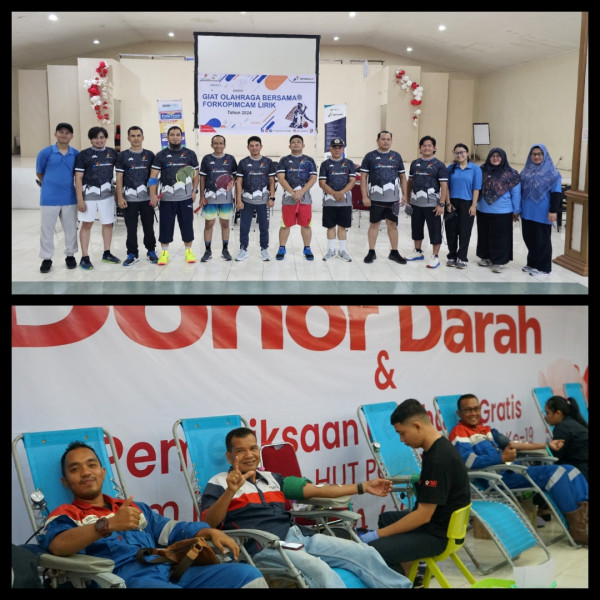 Biasakan Gaya Hidup Makin Sehat, Pertamina EP Lirik Gelar Olahraga Bersama dan Donor Darah