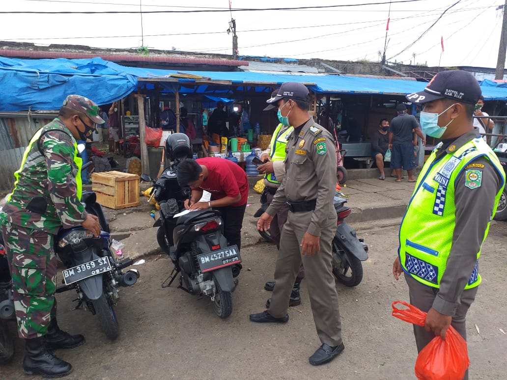 Dua Orang Pelanggar Prokes di Pasar Tuah Serumpun Kembali Buat Pernyataan