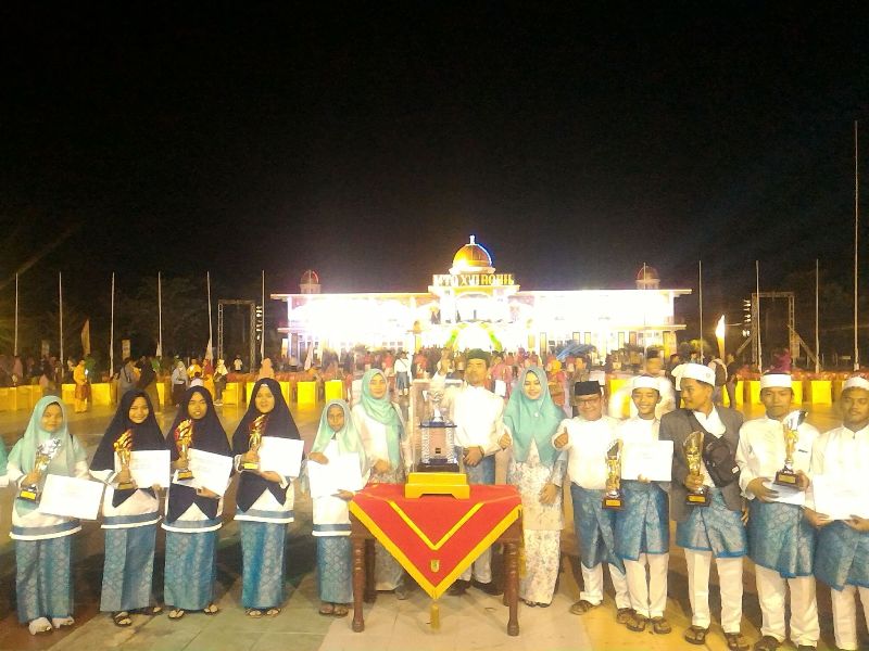 Raih Juara Umum MTQ ke XVI, Sakinah: Saya Senang Dan Bangga