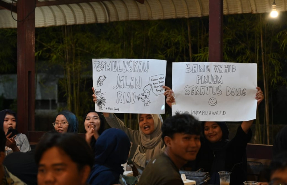 Dukungan Terus Meluas, Milenial Maju dan Bermartabat 03 Berputar Dukung Abdul Wahid-SF. Hariyanto