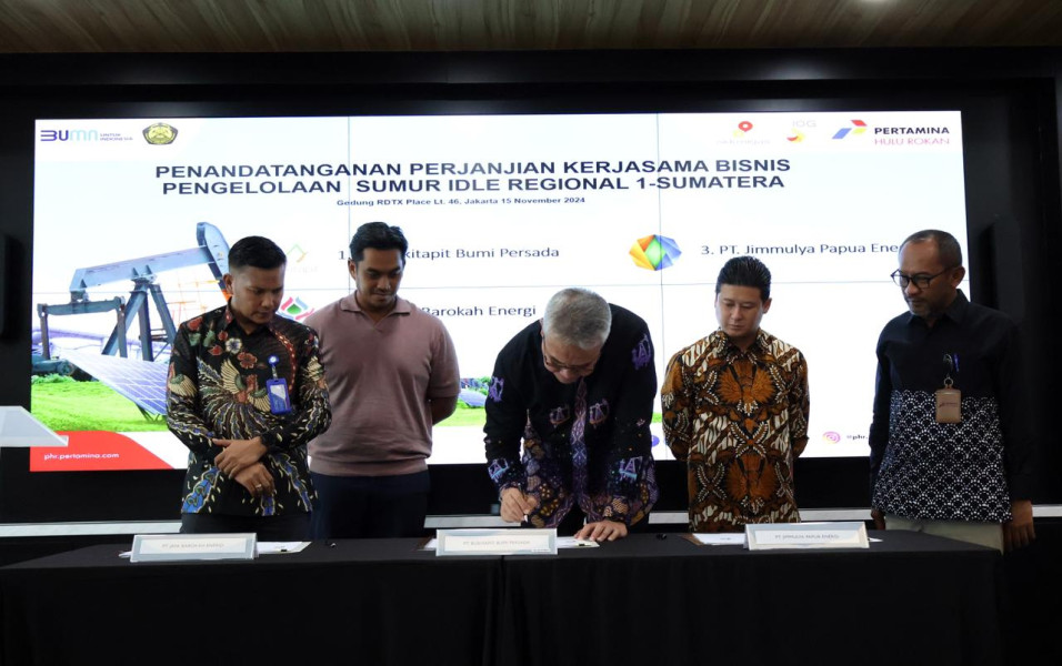 PHR Regional 1 Sumatera Kembali Jalin Kerjasama Bisnis Pengelolaan Sumur Idle Batch-2 Lanjutan