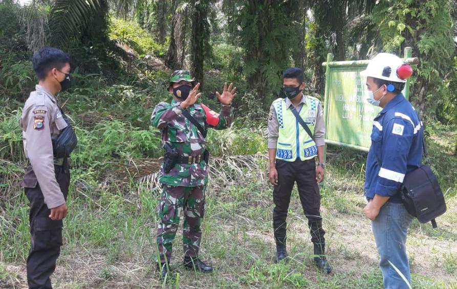Cegah Karhutla, Sertu Ardian Agus Minta Masyarakat Jangan Bakar Hutan dan Lahan