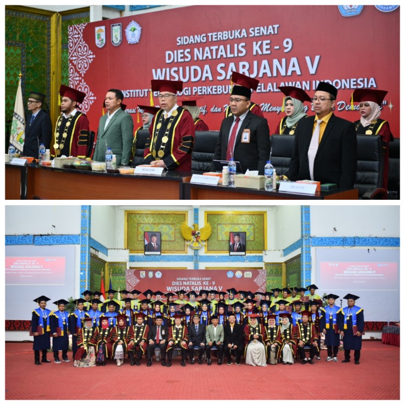 Rektor ITP2I Prof. Dahril Lepas 43 Wisudawan