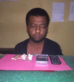 Diduga Sebagai Bandar Narkotika Jenis Daun Ganja, SM Diborgol Polisi