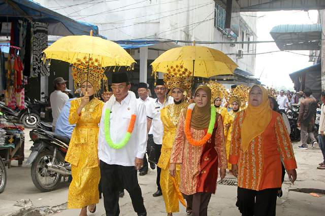 Bersama Bupati Inhil, Bunda Paud Sebarluaskan Informasi Pendidikan dan Mitra PAUD