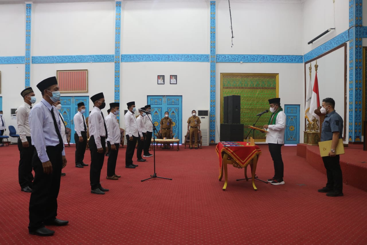 Lantik BPD, Ini Arahan Bupati Zukri