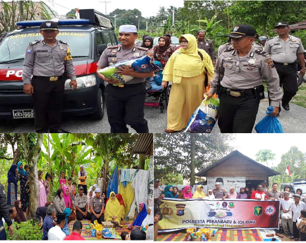 Air Mata Bahagia, Sambut Kehadiran Tim Jum'at Barokah