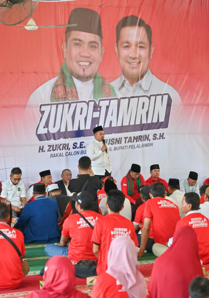 Pelalawan Menyala, Cagubri Abdul Wahid dan Cabup Zukri Saling Sinergi untuk Bangun Pelelawan