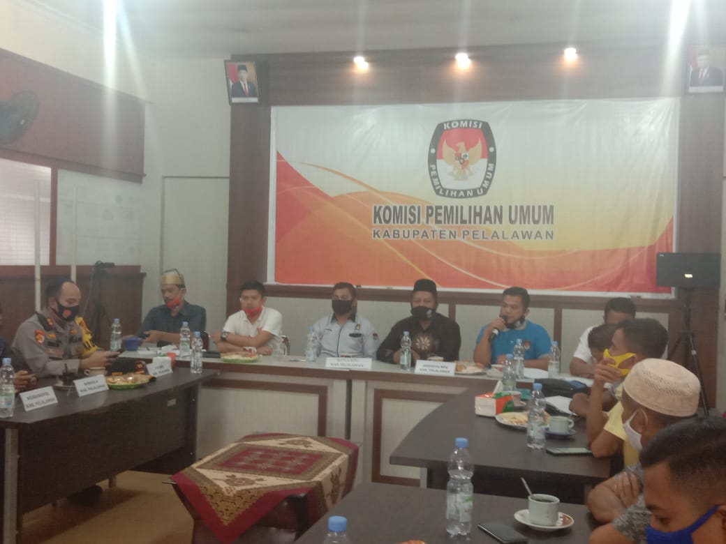 KPU Bahas Juknis Pendaftaran Bacabup dan Bacawabup Pelalawan