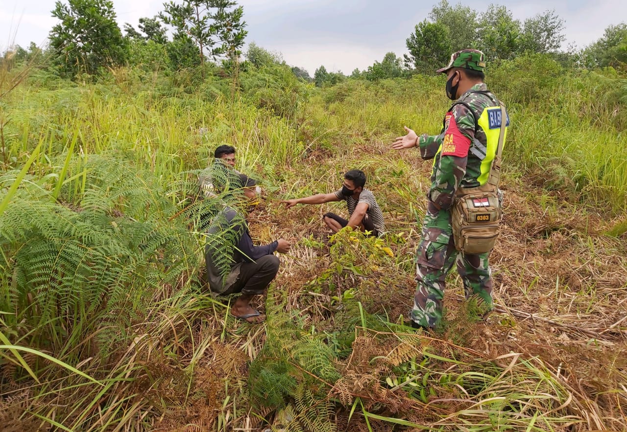 Sisir Lahan di Keranji Guguh, Koptu Deddy Sampaikan Ini