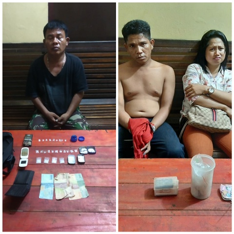 3 Warga Balai Jaya Terlibat Sabu-Sabu,  Satu Tersangka Diantaranya Perempuan