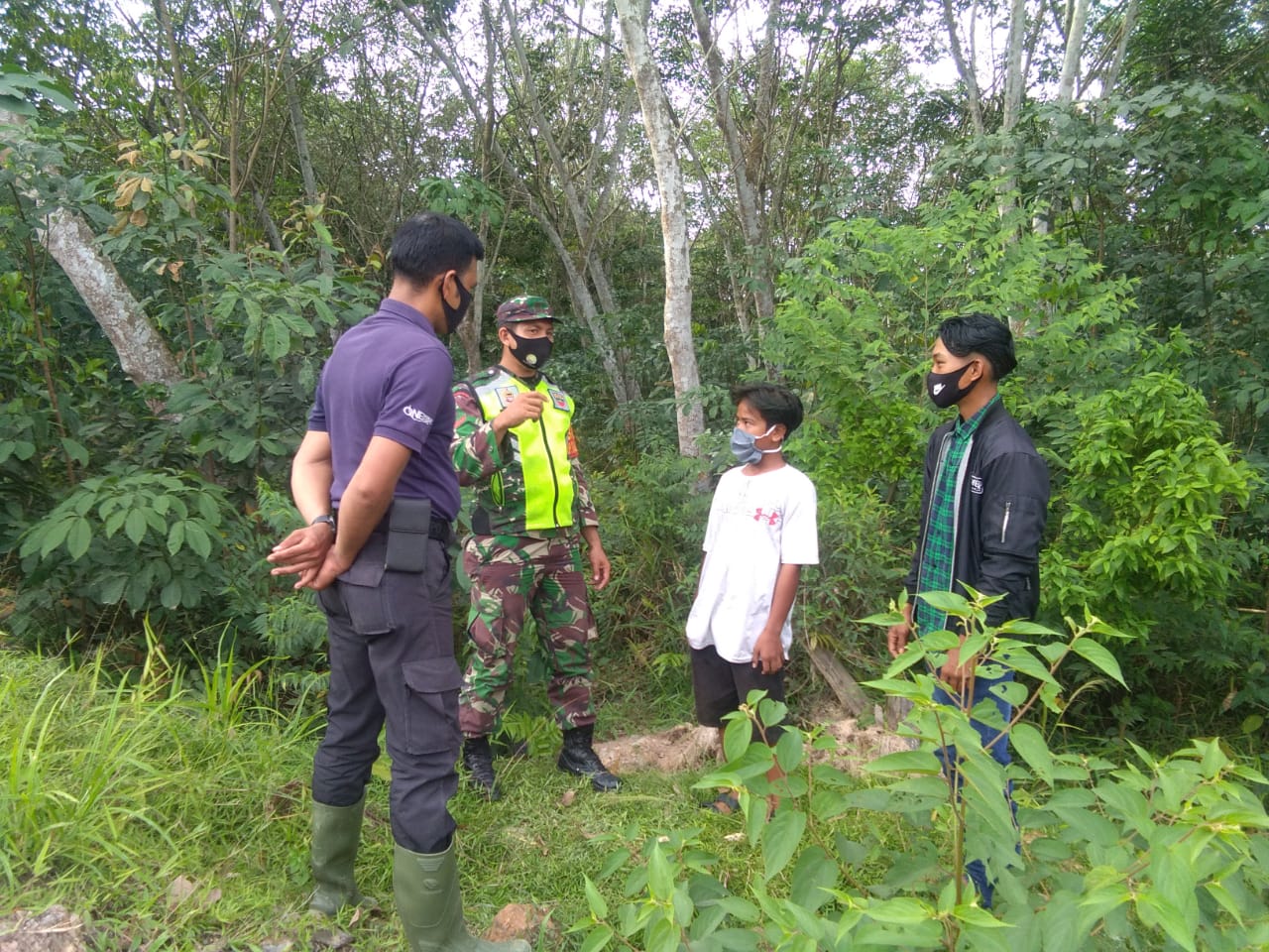 Kopda Heri Kiswanto Sosialisasi Karhutla Di Tuti