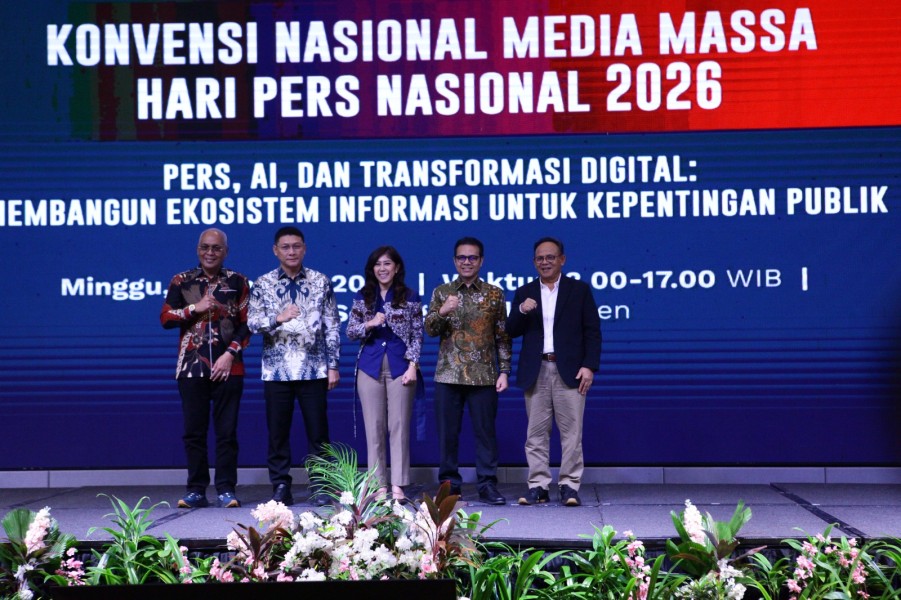 Menkomdigi Buka Konvensi Nasional Media Massa HPN 2026, Soroti Etika Pers di Era AI