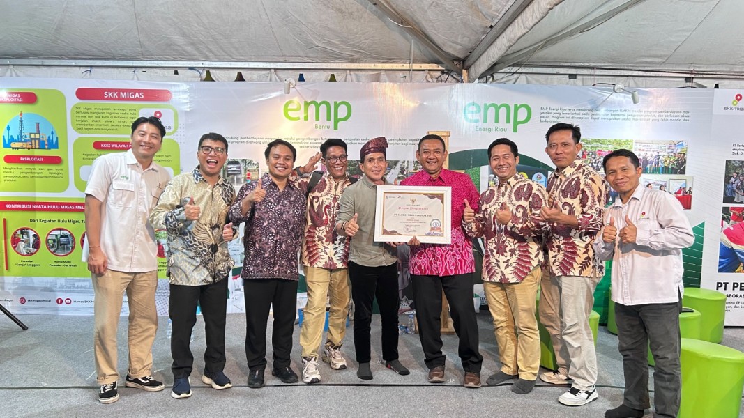 Dari Sambal Salai Motu hingga Teh Daun Kelor, UMKM Binaan EMP Meriahkan Helat Pelalawan 2026