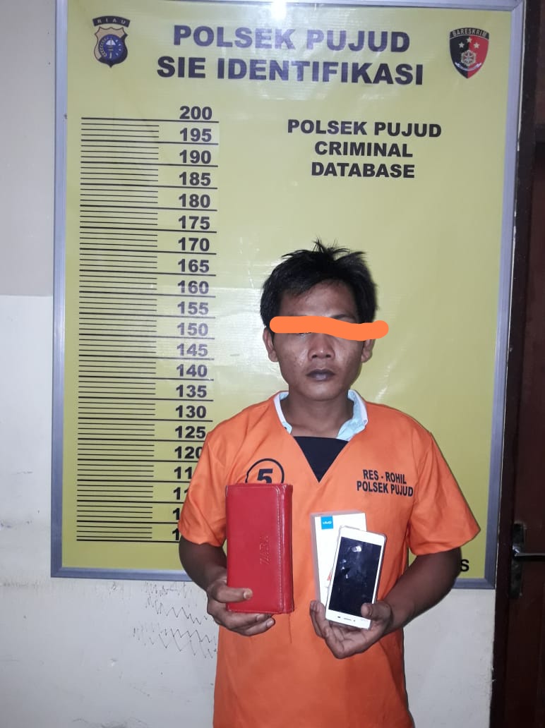 Curi HP, Keling Dibekuk Polisi