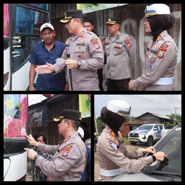 Kapolres Pelalawan Sosialisasikan Tagline 