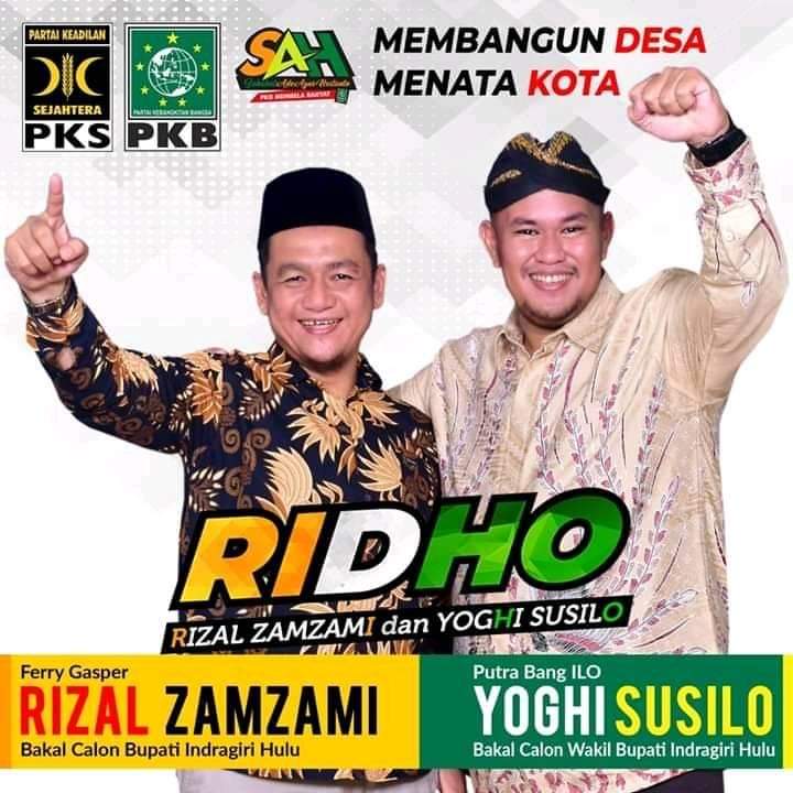 Pasangan Rizal Zamzami & Yoghi Susilo Hari Sabtu Akan Daftar ke KPU