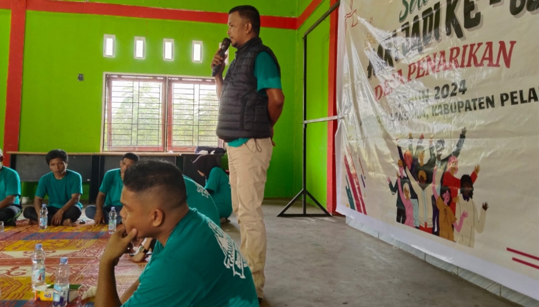 HUT Desa Penarikan Ke- 69 Tahun, Kades Sebut Pembangunan Desa Tak Lepas dari Dukungan Masyarakat