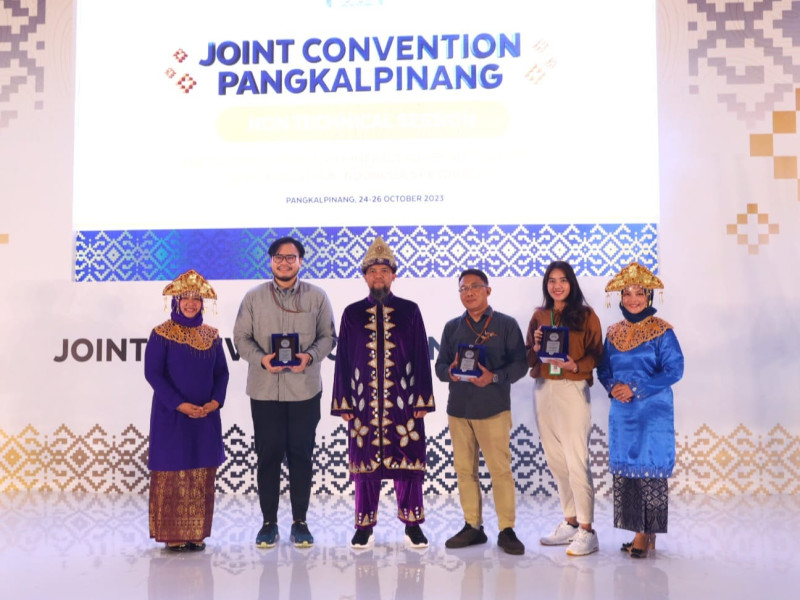 PHE Berhasil Meraih Penghargaan Best Booth of The Year di Joint Convention Pangkalpinang 2023