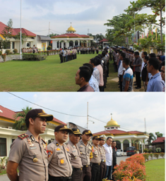 Kendati Tidak Ada Unjuk Rasa May Day, Polres Pelalawan Gelar Apel Siaga Satu