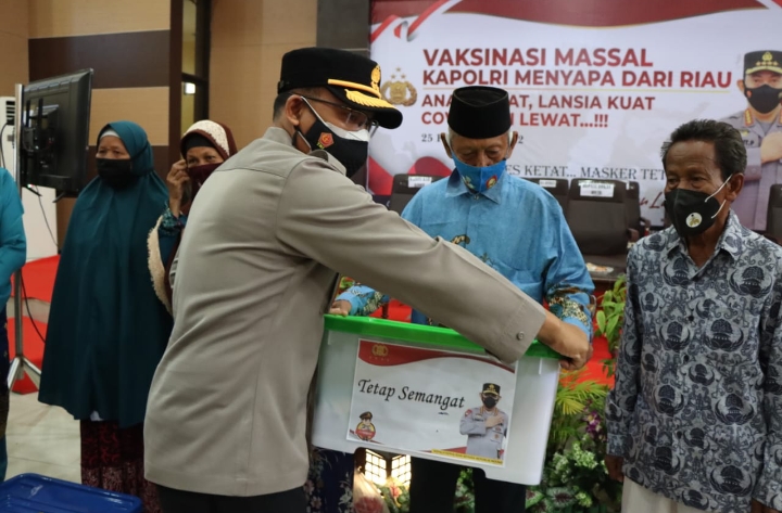 Besok Polres Rohil Gelar Gebyar  Vaksinasi Doorprize ke 2