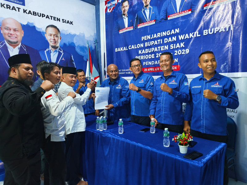 Suhartono Semakin Kuat Nyalon Bupati Siak Karena Diminta Masyarakat Lakukan Perubahan