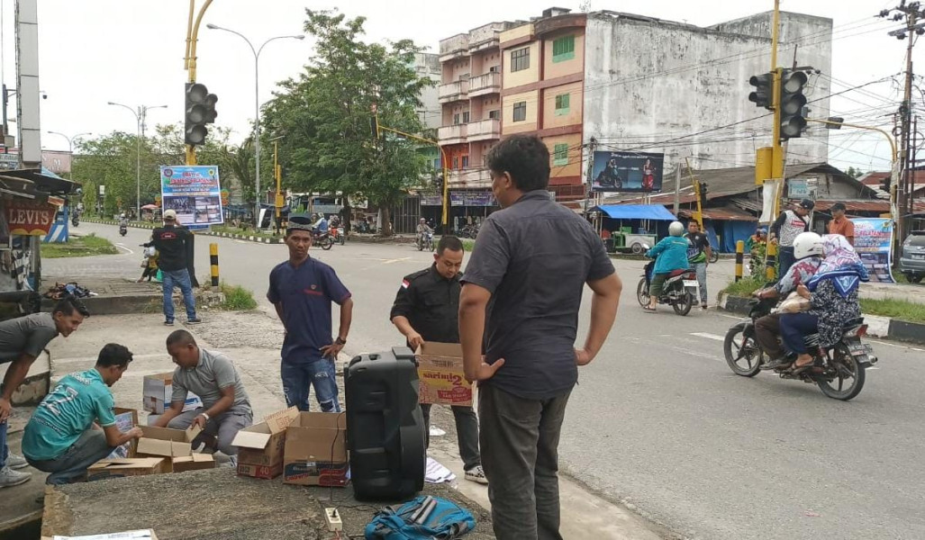 Bampers Siak Dan HKB Galang Dana Untuk Pesisir Selatan