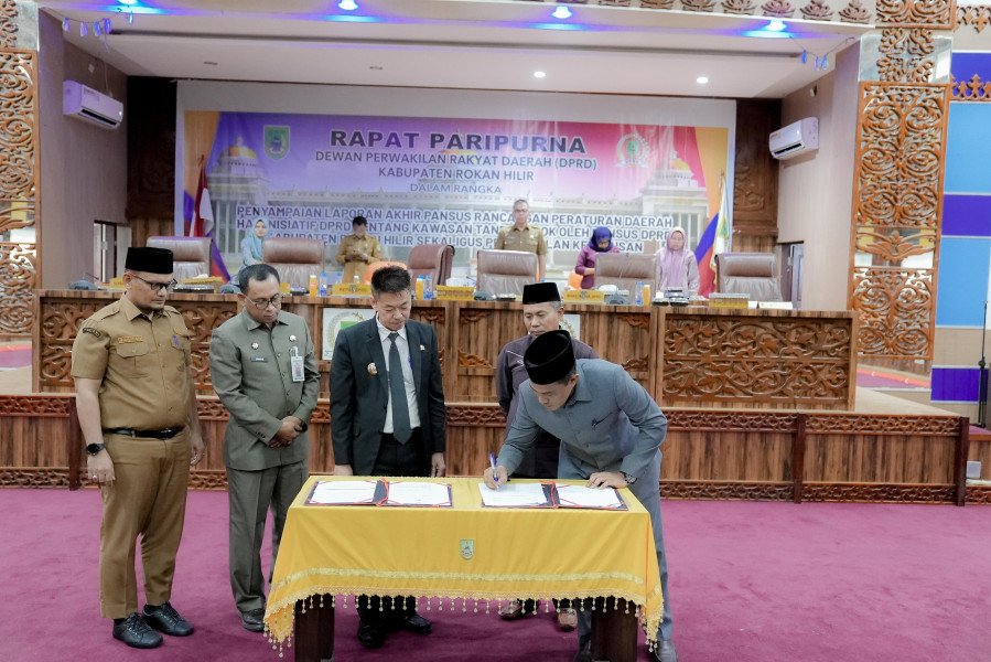 Banggar DPRD Rohil : Secara Relatif Rohil Masih Tertinggal
