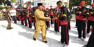 Plt. Bupati Lepas Kontingen Rohil Ikuti POPDA Riau ke XIV