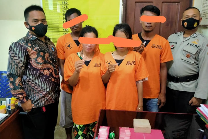 RLH  di Grebek Polisi, Tengah Asyik Pesta Narkoba