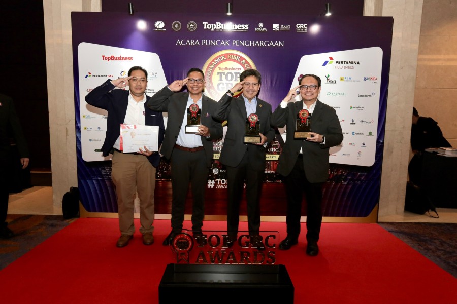 Pertamina Hulu Energi Raih Empat Penghargaan TOP GRC Awards 2026
