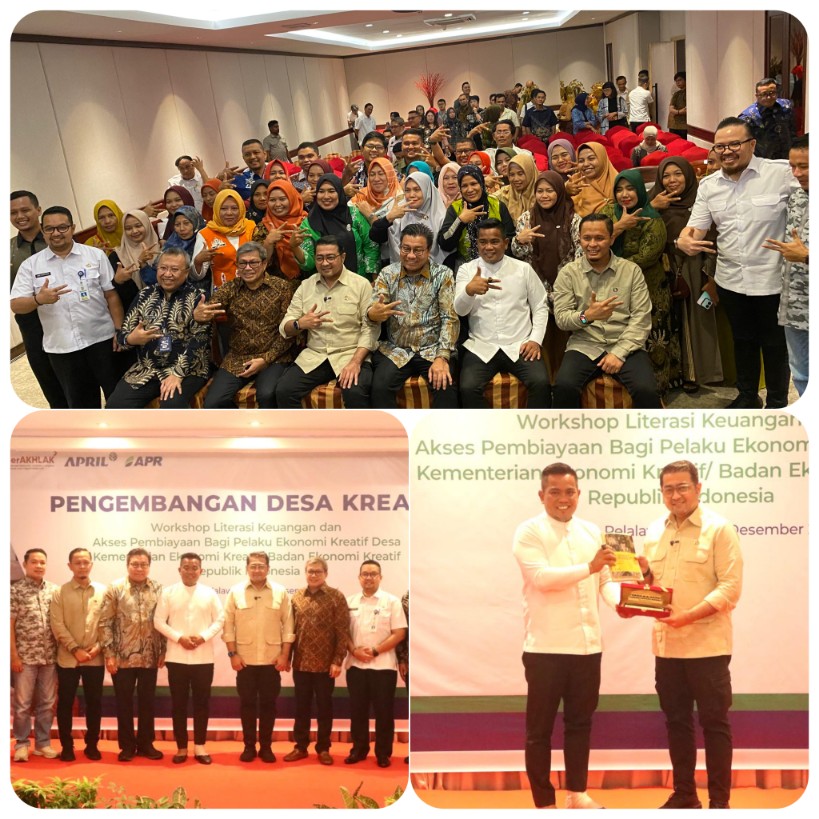 Men Ekraf Kunker ke Pelalawan, Tinjau Desa Binaan RAPP