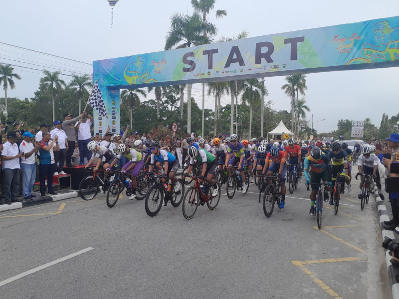 Tidak Sampai Finish, Hefnar Tidak Bisa Lanjuti Etape 2 TdS 2023