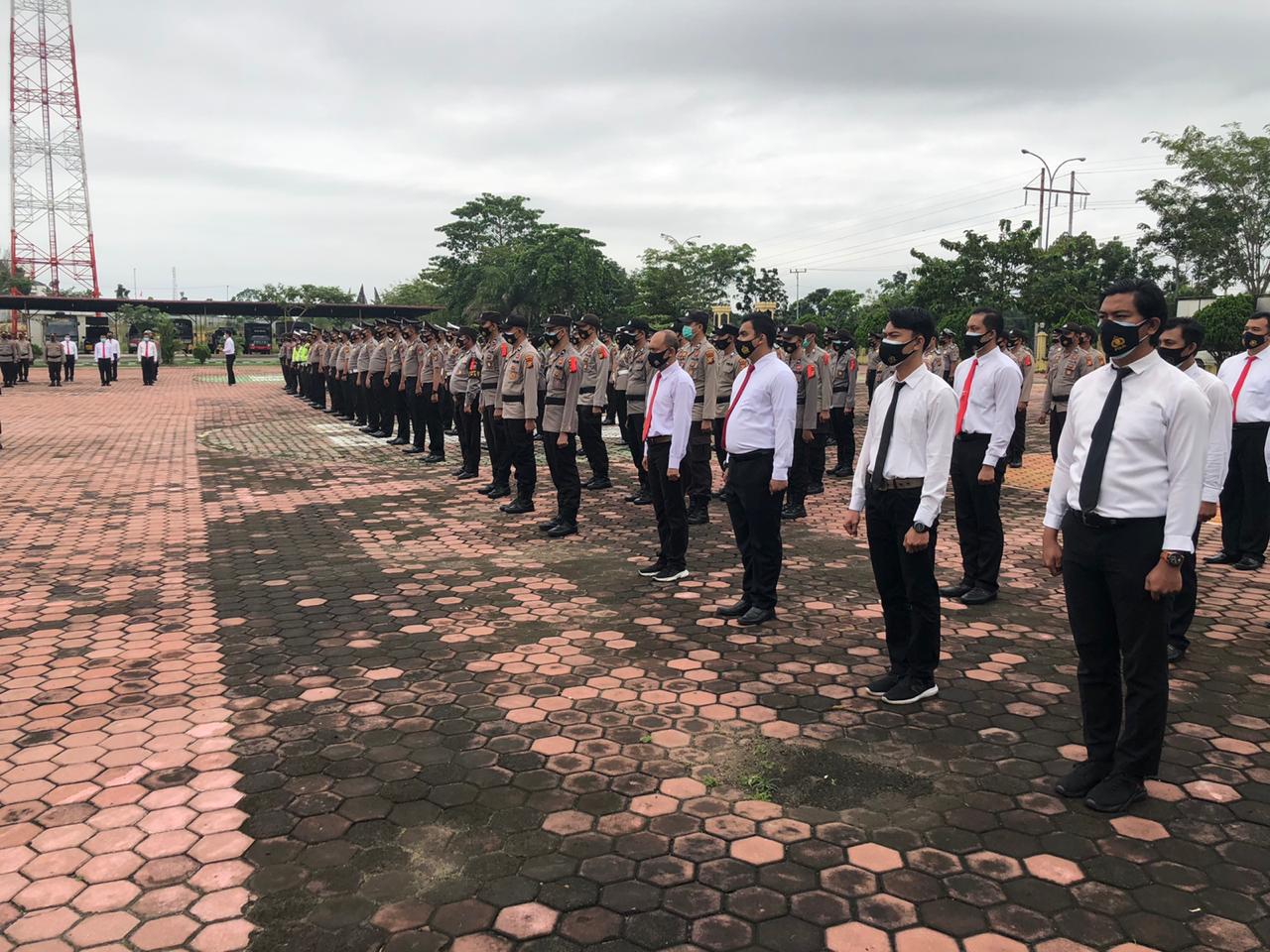 Kapolres Rohil : Kenaikan Pangkat Kemampuan Profesionalisme Anggota Polri