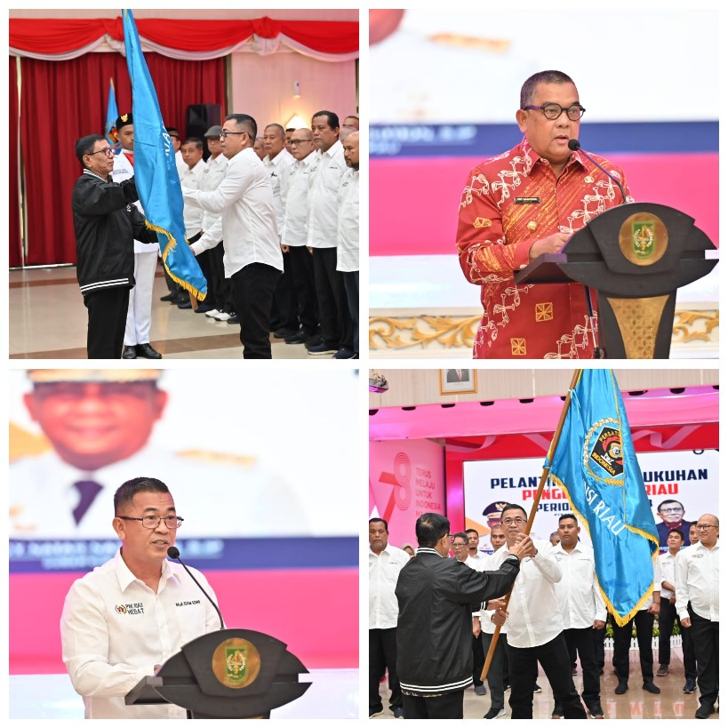PWI Riau 2023-2028 Resmi Dilantik, Gubri Edy Natar Ingatkan Tak Kehilangan Sisi Kritis
