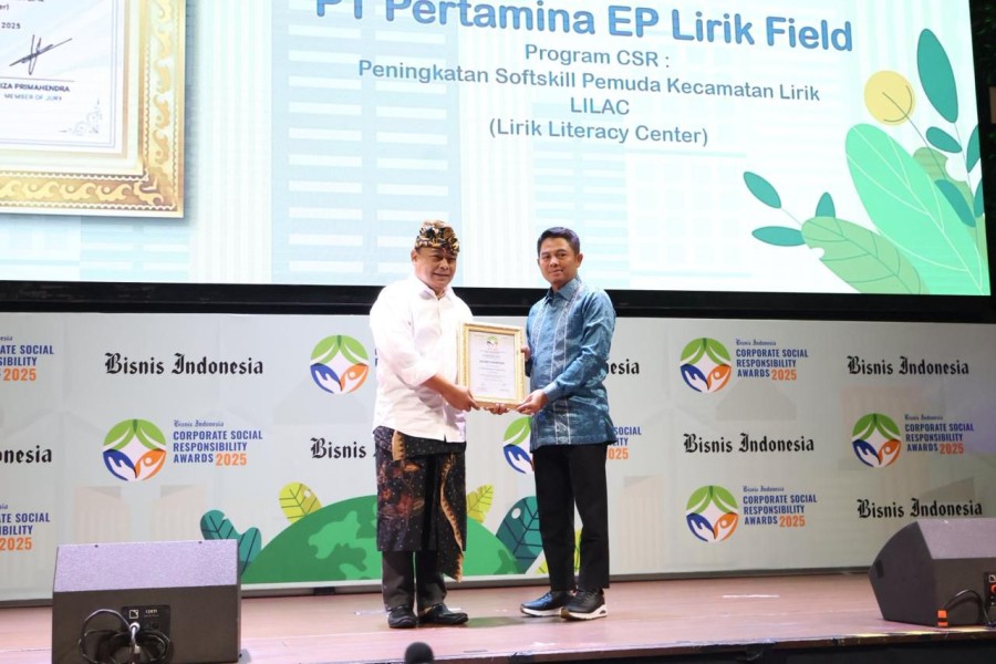 Pertamina EP Lirik Raih BISRA Lewat LILAC (Lirik Literacy Centre)