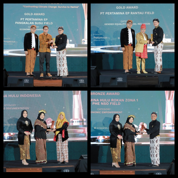 Program Pemberdayaan Ekonomi Masyarakat Antarkan PHR Zona 1 Borong Penghargaan di ISRA 2024