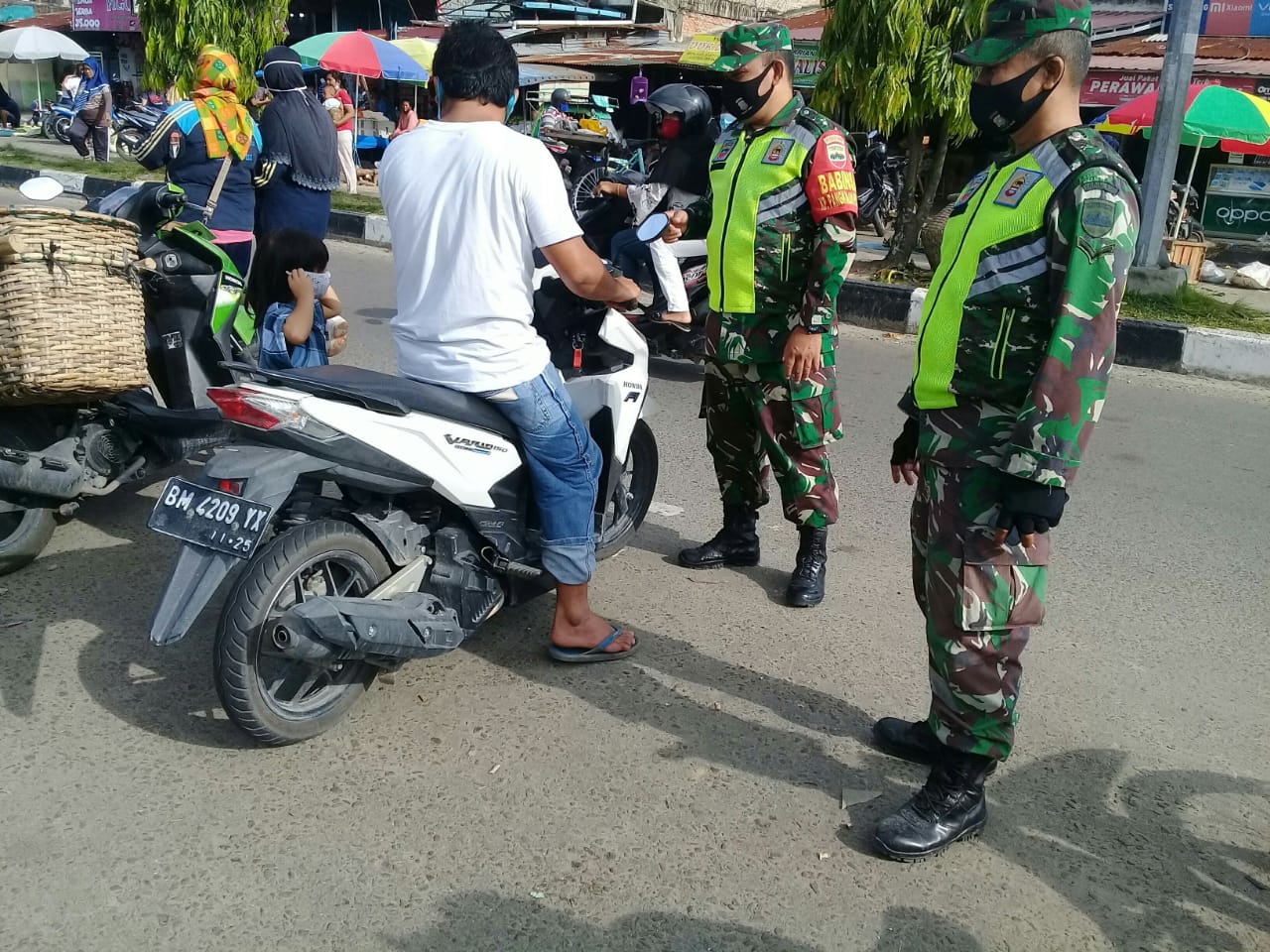 Saat Berkendara, Ferdi Terjaring Tidak Gunakan Masker