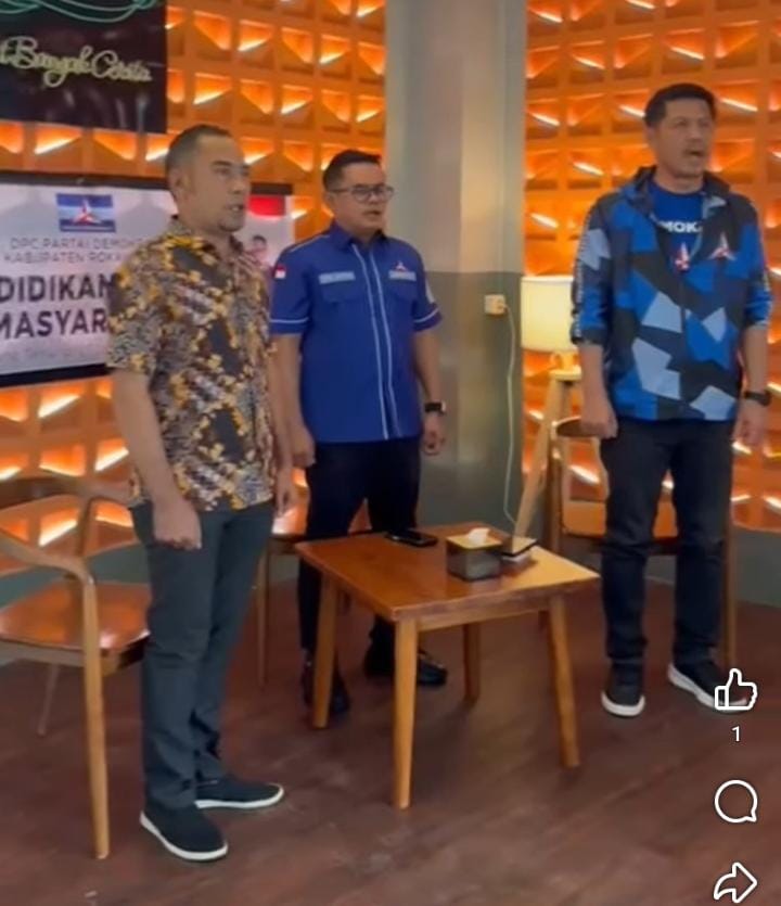 Partai Demokrat Rohil Selenggarakan Pendidikan Politik, Dodi Saputra Ajak  Generasi Muda Berpolitik