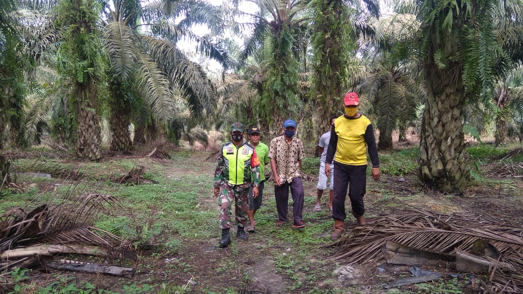 Serda L Syahdanur Minta Warga Empang Pandan Sama-Sama Pantau Titik Api