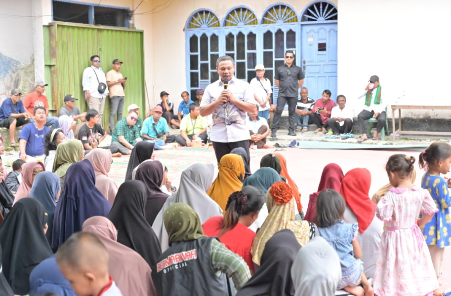 Kampanye Dialogis di Pelalawan, Cagubri Abdul Wahid Sebut Akan Berkolaborasi Bersama Zukri Membangun Pelalawan