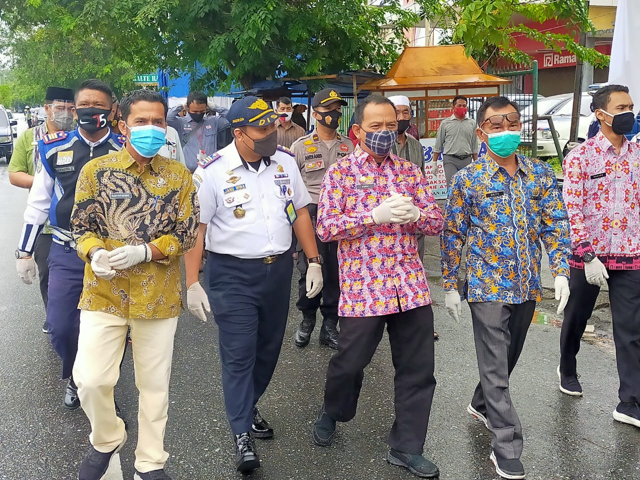 Budhi Yuwono Ajak Masyarakat Bersama-sama Untuk Menggerakkan Wajib Pakai Masker