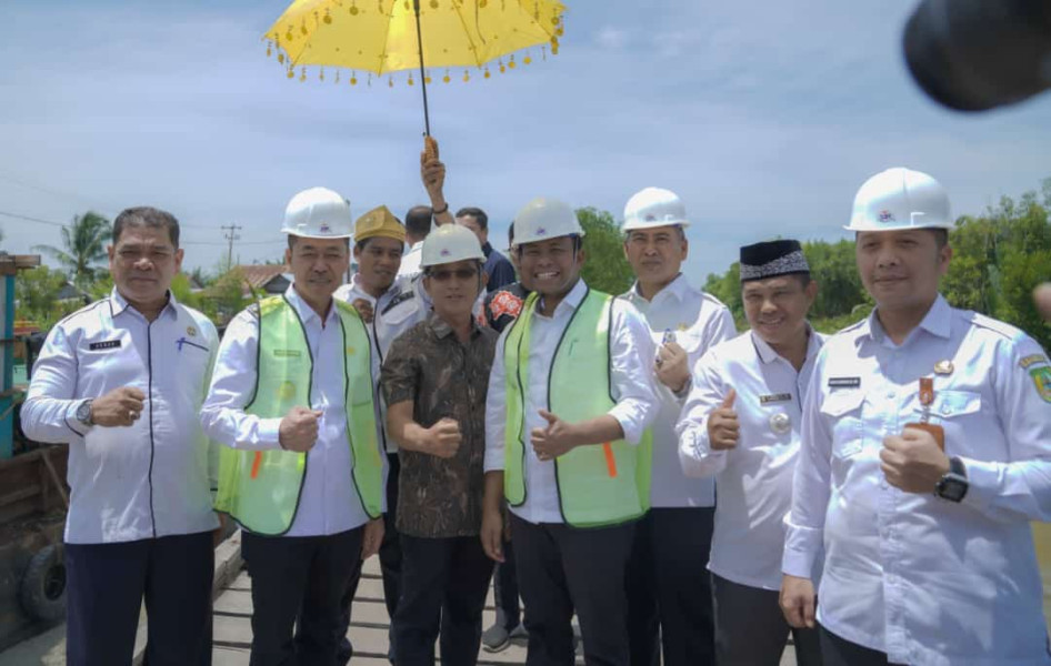 Penantian Puluhan Tahun, Akhirnya Masyarakat Sinaboi Akan Miliki Jembatan