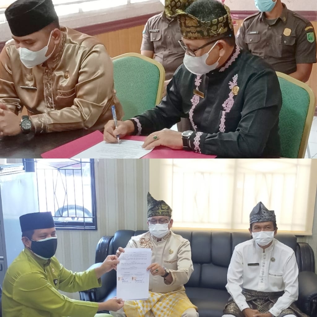Luar Biasa, Untuk Kepentingan Masyarakat, KPBD Inhu MoU dengan 2 (dua) OPD