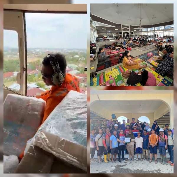 PHR Zona 1 Berikan Bantuan ke Pengungsian Warga di Aceh Tamiang dan Langkat