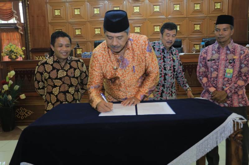 Bupati Alfedri Sampaikan Tiga Poin Penting Terkait Capaian Pembangunan