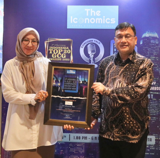 Elnusa Raih Penghargaan Best Corporate Secretary Awards 2023